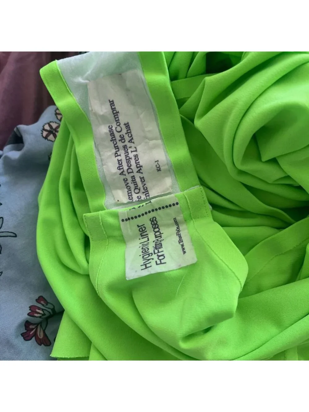 NWOT NORMA‎ KAMALI Sleeveless Pickleball Mini Dress in Neon Green Size Medium